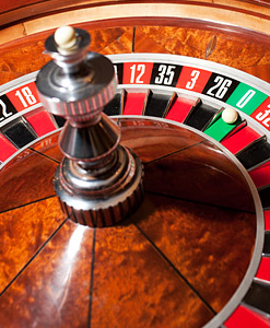 Spielcasino mit Roulette und Glücksspiel